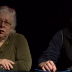 L’economista Daniel Raventós i la politòloga i antropòloga Julie Wark