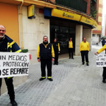 Protesta de treballadors de correus a Andalusia per la manca de mitjans
