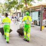 Treballadorfs de la neteja a Barcelona foto Istock