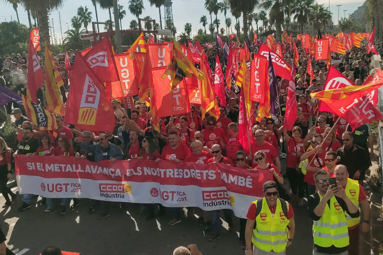Actualitat, CrònicaEls sindicats creuen que “l’èxit” de la vaga del Metall obre la porta a noves reivindicacions